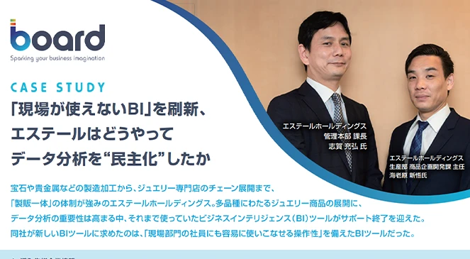 エステールホールディングス株式会社様 導入事例