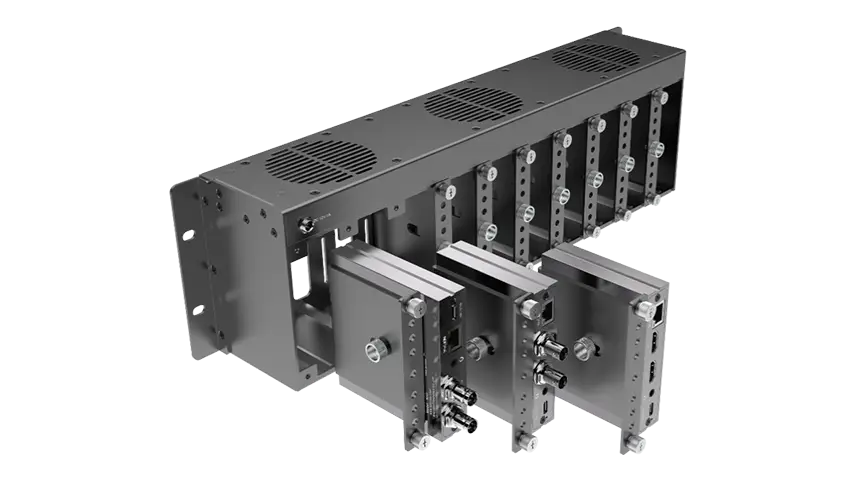アクセサリー3U 10CH rack RN03筐体イメージ