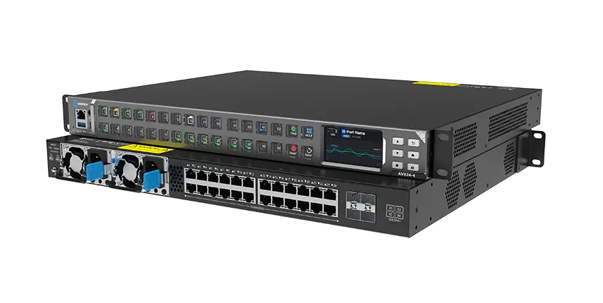 NDI システム Media Hub AVX24-4 筐体イメージ
