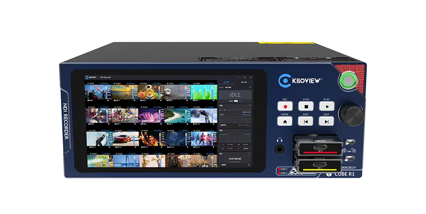 NDI システム Kiloview Recorder System(Hardware version)CUBE R1(without SSD driver)筐体イメージ