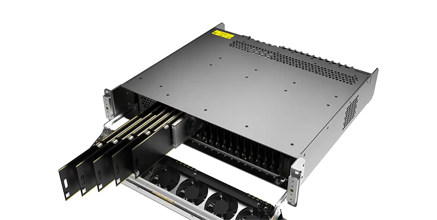 RF02 ラックマウント＆モジュールカード 2RU Rackmount Frane RF02筐体イメージ2