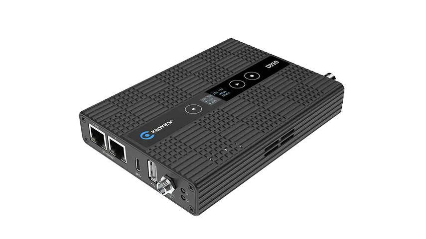 H.265/H.264 デコーダー 4K UHD H265&NDI Video Decoder D350筐体イメージ
